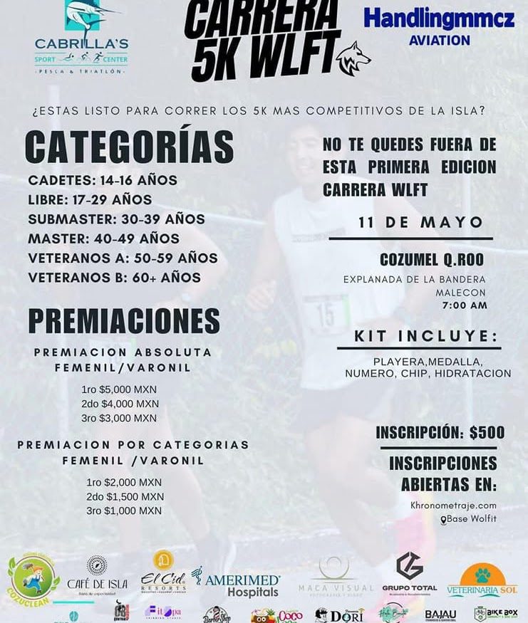 carrera 5k wflt