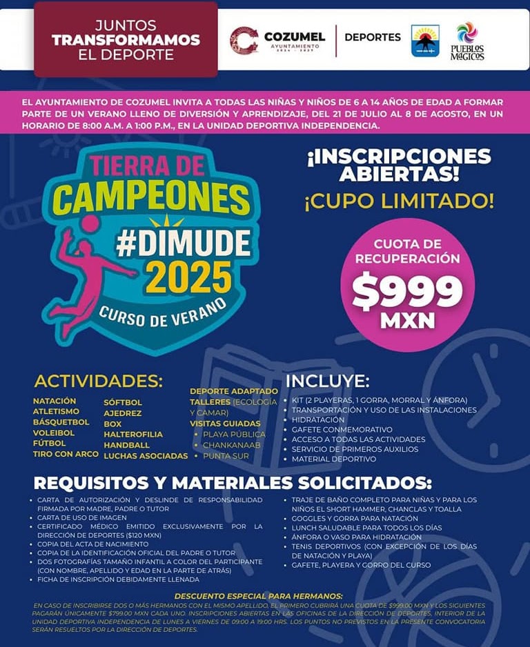 Inscribete al curso tierra de campeones 2025