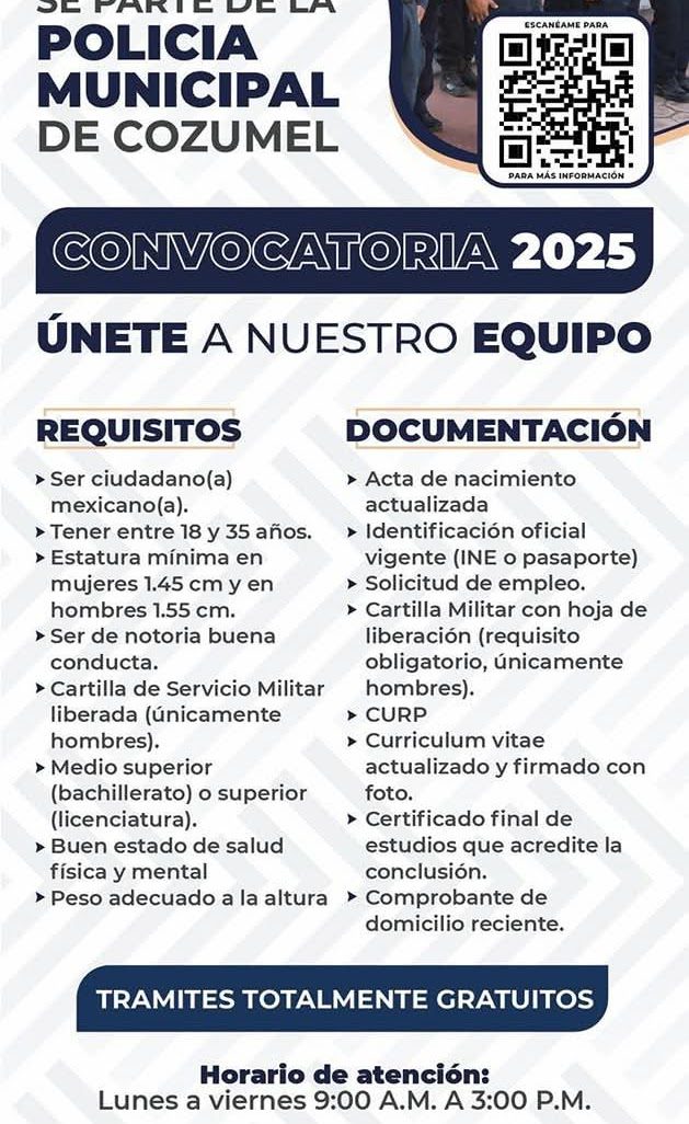 convocatoria policia municipal 2025