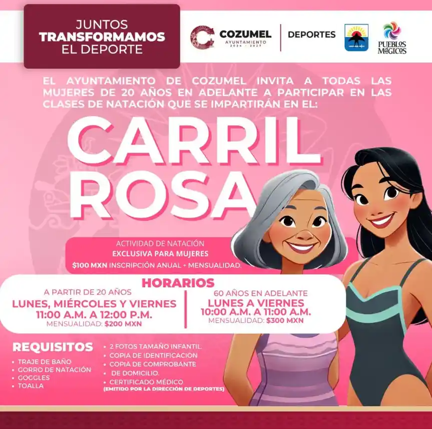 unete al carril rosa