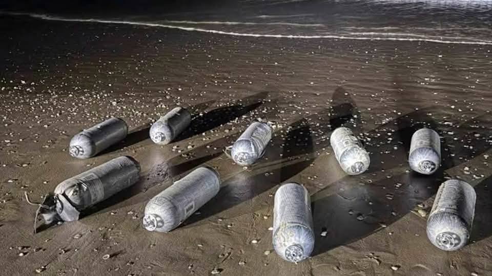Restos del Space X de Elon Musk contaminan playa de Tamaulipas