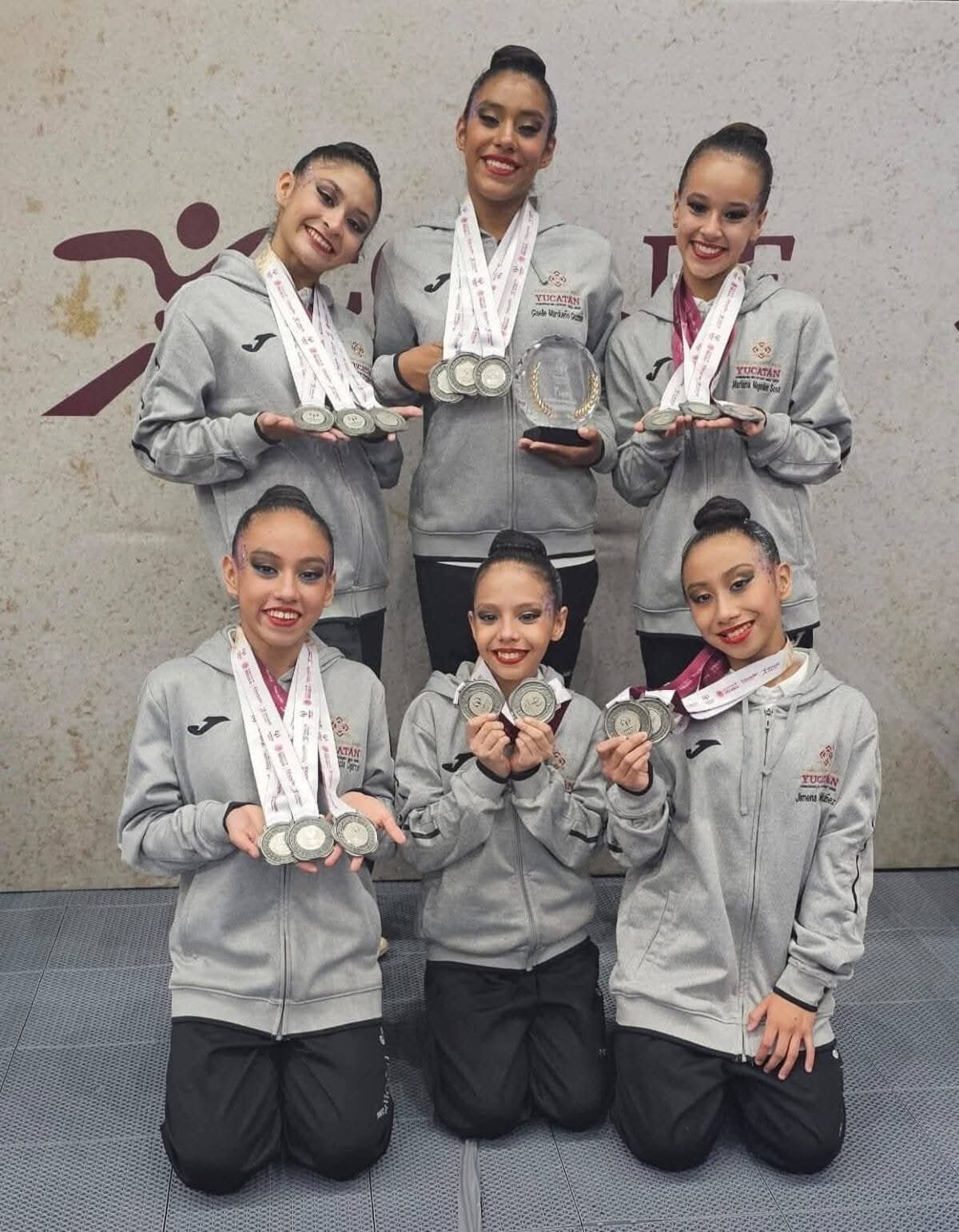 Gimnasia rítmica de Yucatán hizo historia en los Juegos Nacionales Conade 2025