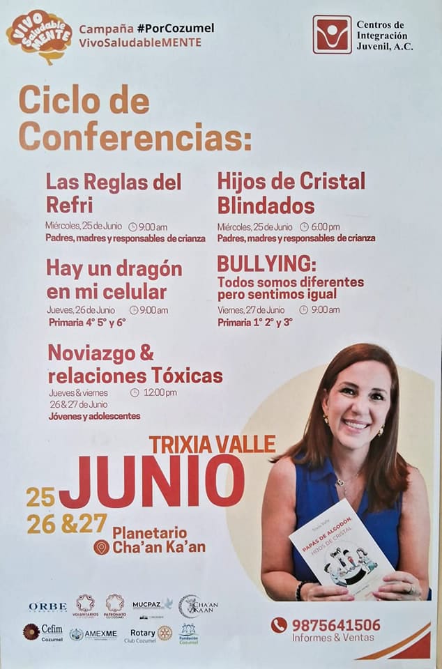 EL CIJ Cozumel te invita a importantes conferencias