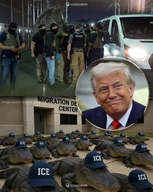 Trump inaugura el Centro de detención “Alligator Alcatraz”