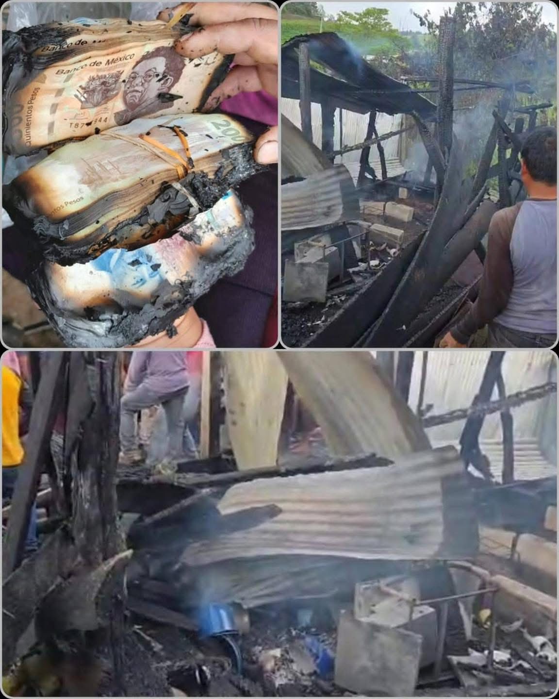 “Una vida entera hecha cenizas en minutos en Chiapas”