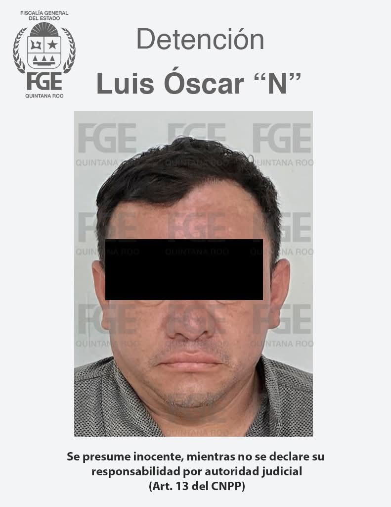 Detención de una persona por colocación de mantas en Benito Juárez; FGE de Quintana Roo investiga el caso*