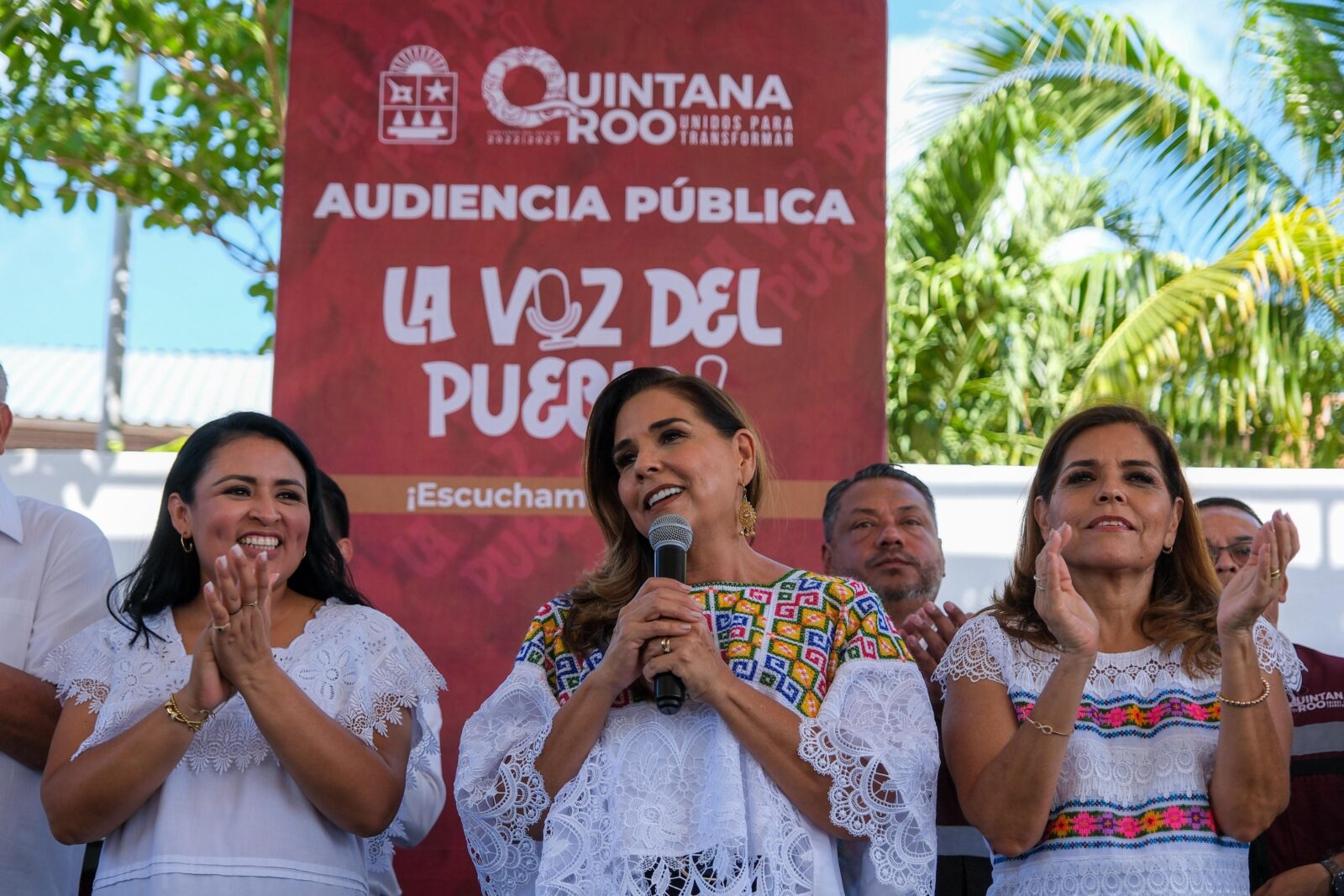 Mara Lezama lleva la Audiencia Pública “La Voz del Pueblo” a Leona Vicario para beneficio de las y los ciudadanos