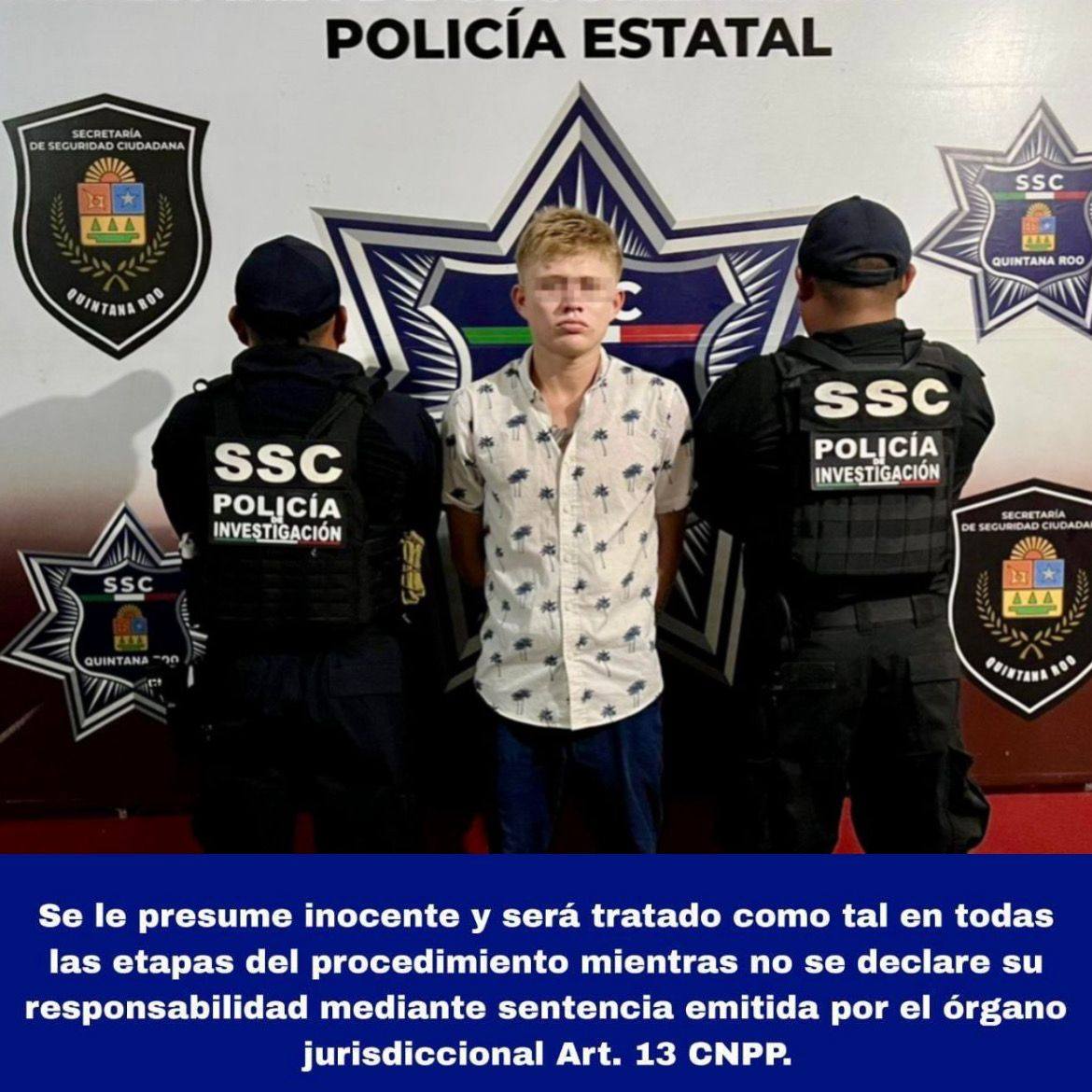 DETIENEN A RUSO POR HOMICIDIO CALIFICADO EN CANCUN