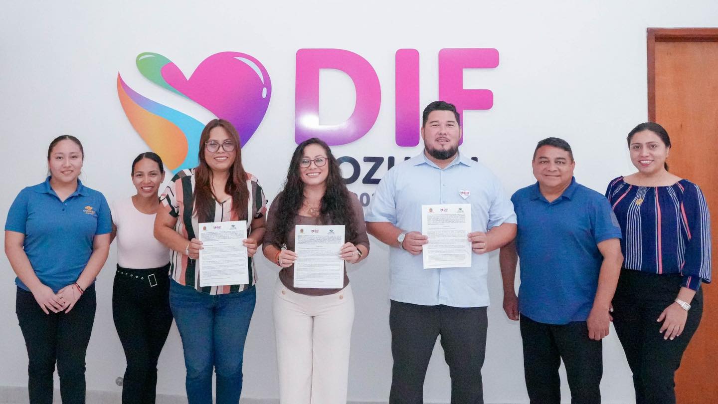 DIF COZUMEL y CONALEP COZUMEL FIRMAN CONVENIO