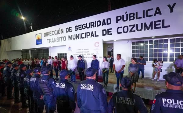 Proyectan cuartel de la policía con recursos de cruceristas en Cozumel