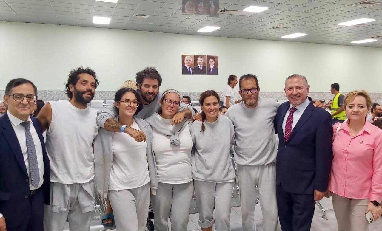 Inicia la repatriación de los 6 mexicanos detenidos en Israel