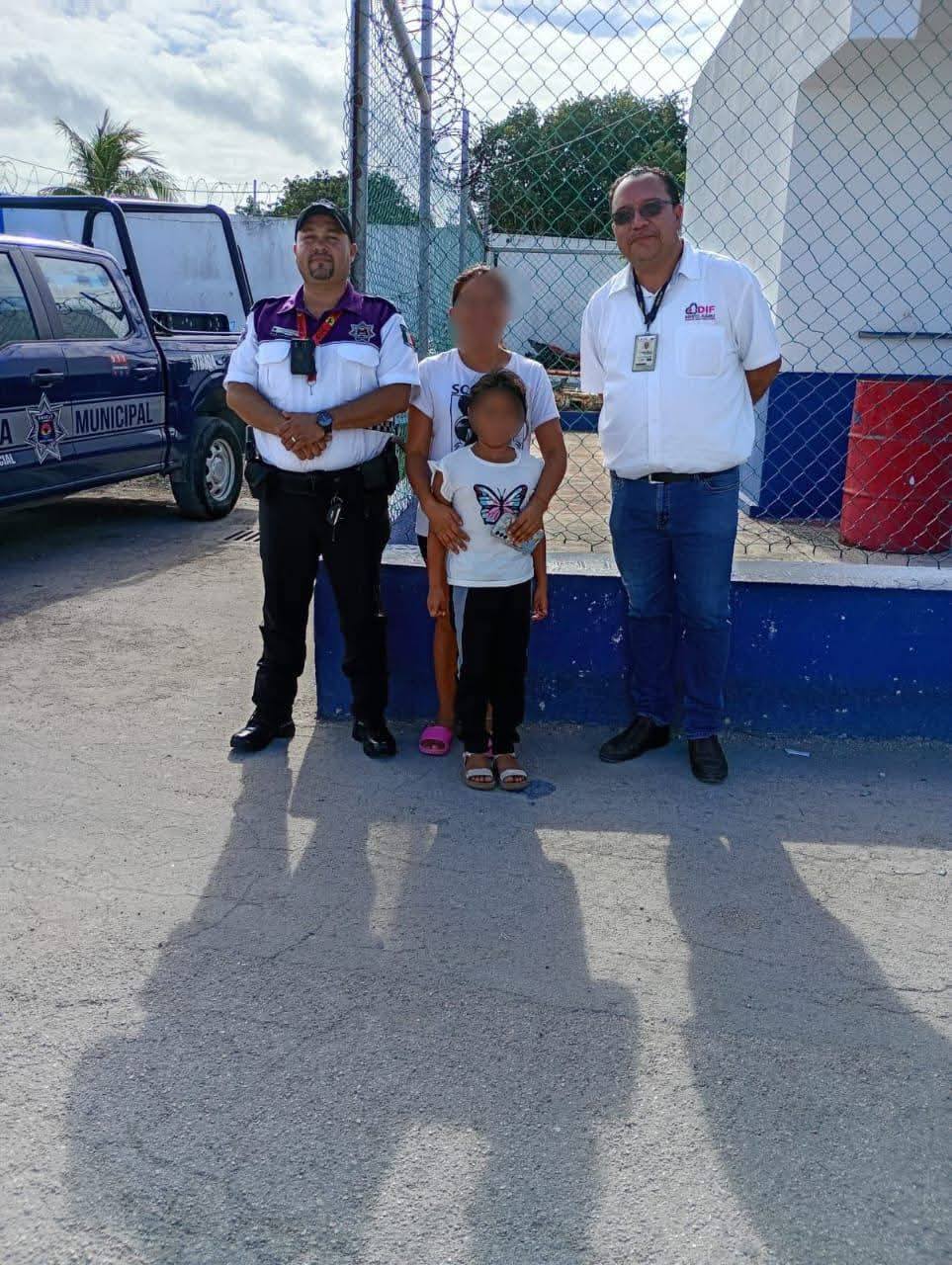 Localizan sola a niña de 8 años en Cancún; intervención inmediata de Geavig evita una tragedia.