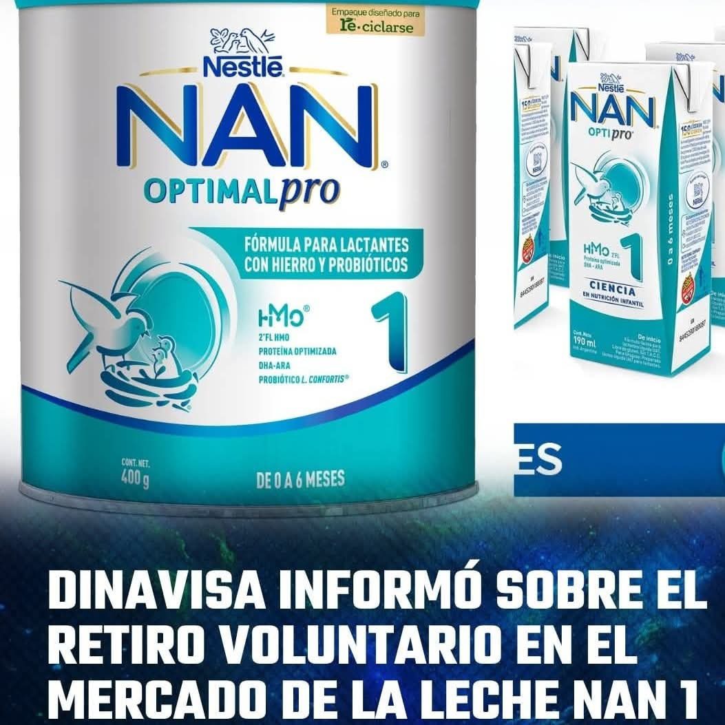 🍼 ⚠️Cofepris ordena retiro de fórmulas Nestlé NAN Alfamino y Alfamino.