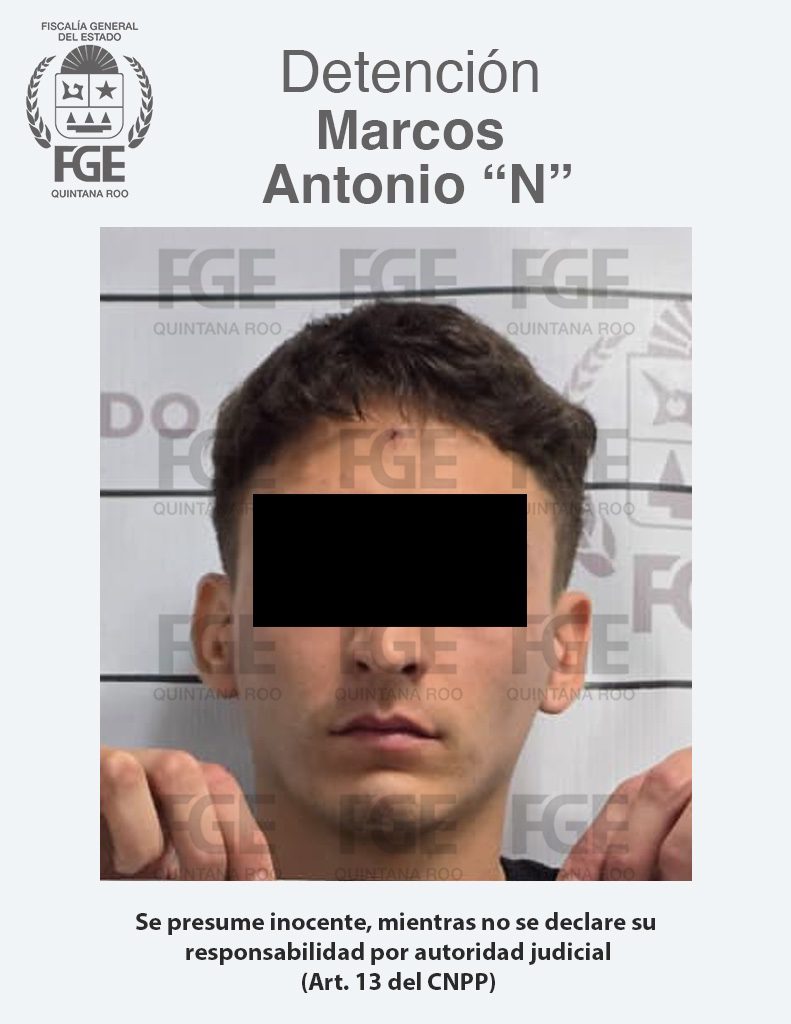 Capturan FGE Quintana Roo y Policía Municipal a dos personas por extorsión, relacionados con incendio de vehículos en Playa del Carmen