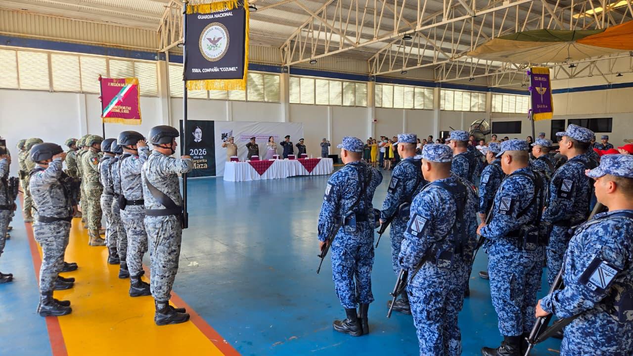 Realizan ceremonia de bienvenida a conscriptos del Servicio Militar Nacional clase 2007