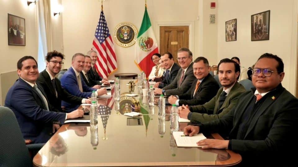 Marcelo Ebrard se reúne con el representante Comercial de Estados Unidos sobre la revisión del TMEC