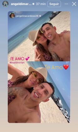 Campeón del mundo con Argentina, vacaciona en la isla de Cozumel