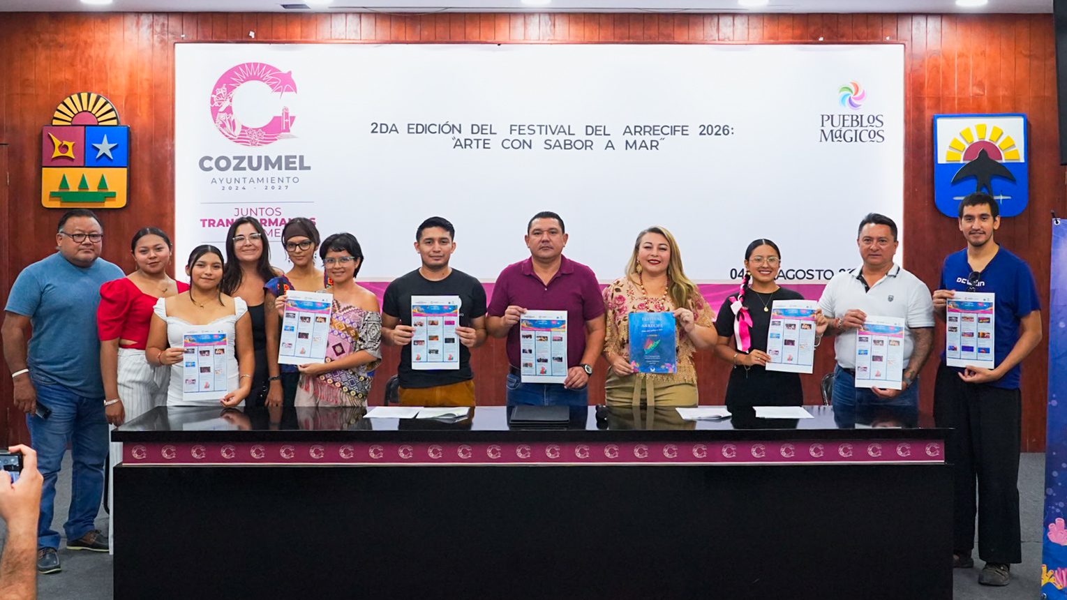 Presentan la Segunda Edición del Festival del Arrecife, un encuentro que une arte, cultura y conciencia ambiental