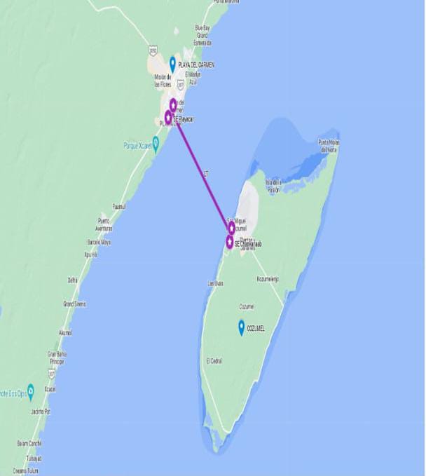 Mas de 3 mil millones de pesos invertirá la CFE por la línea submarina Playa del Carmen-Cozumel por