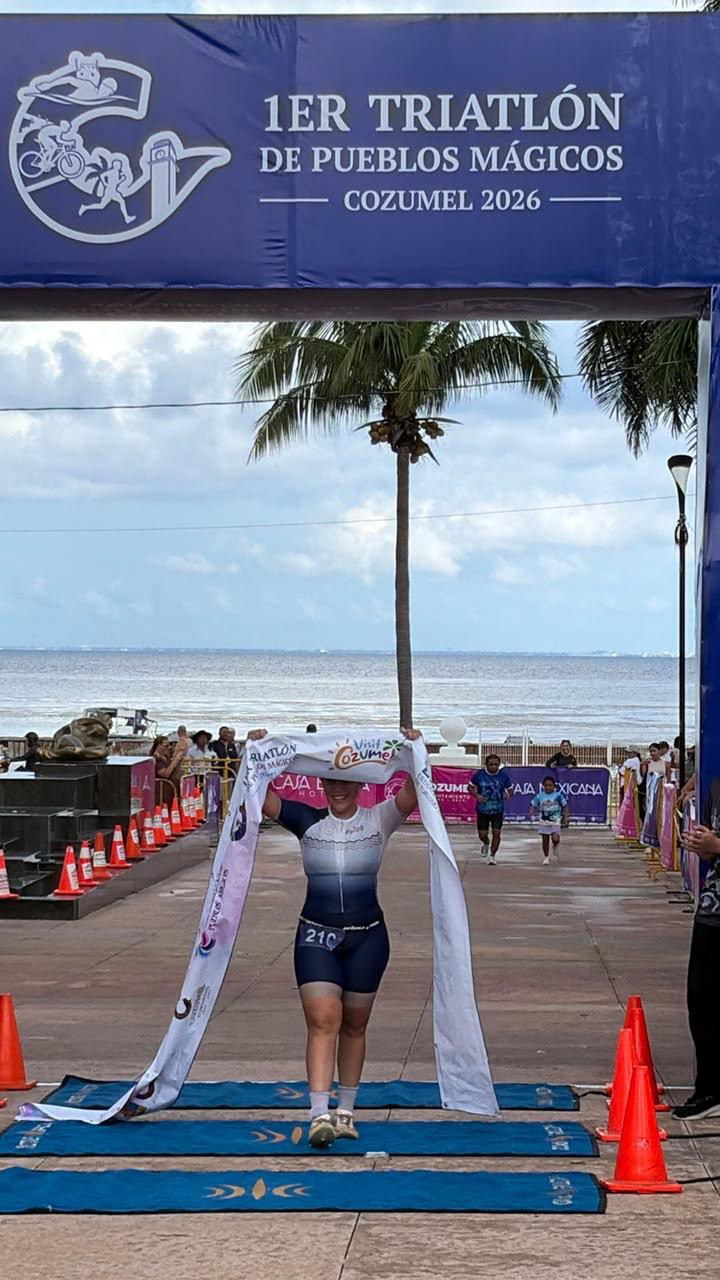 Triatlón de Pueblos Mágicos deja más de 13 millones de pesos en Cozumel