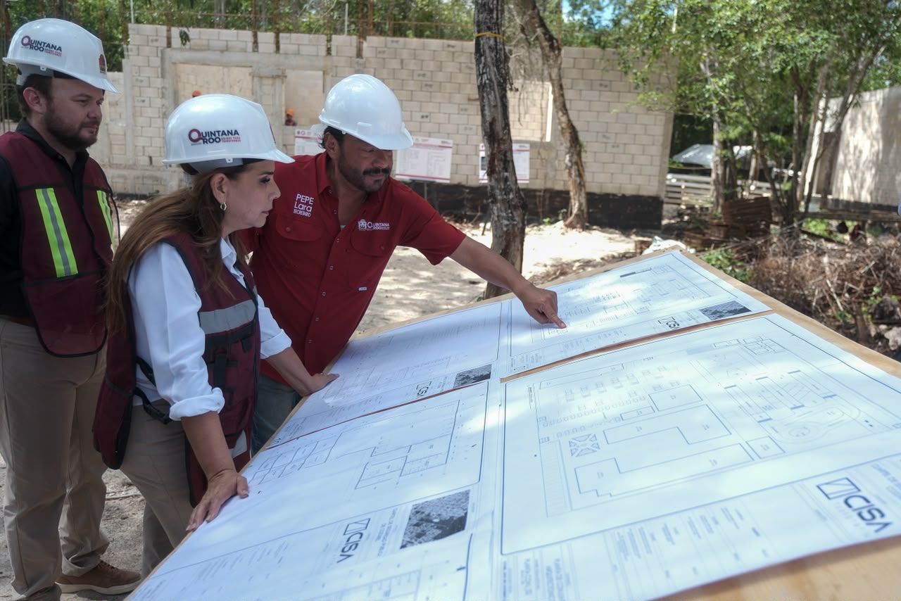 Supervisan construcción de cuartel para duplicar de 200 a 400 policías en Cozumel
